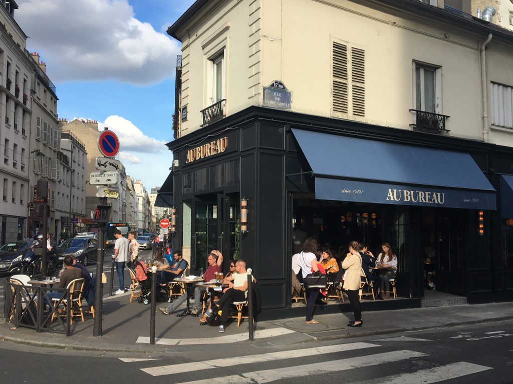 Hotspot in Paris: Au bureau