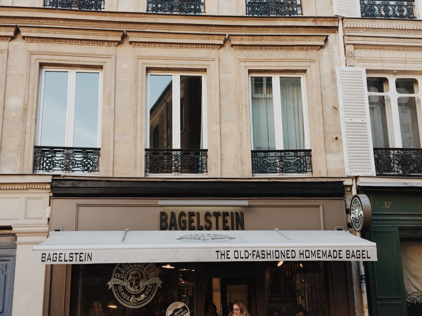 Lunch hotspot in Parijs: Bagelstein