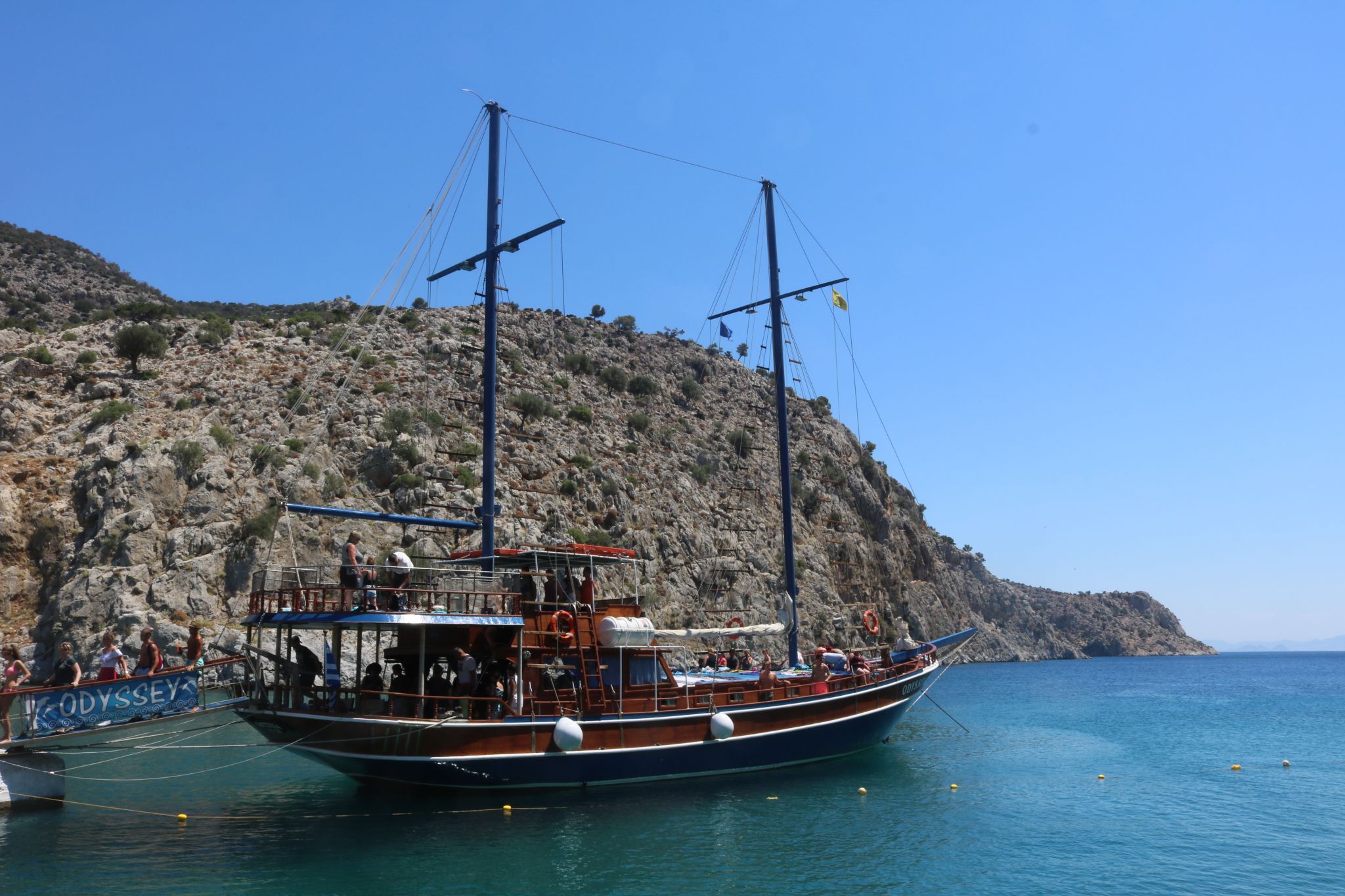 Boat tour Greece