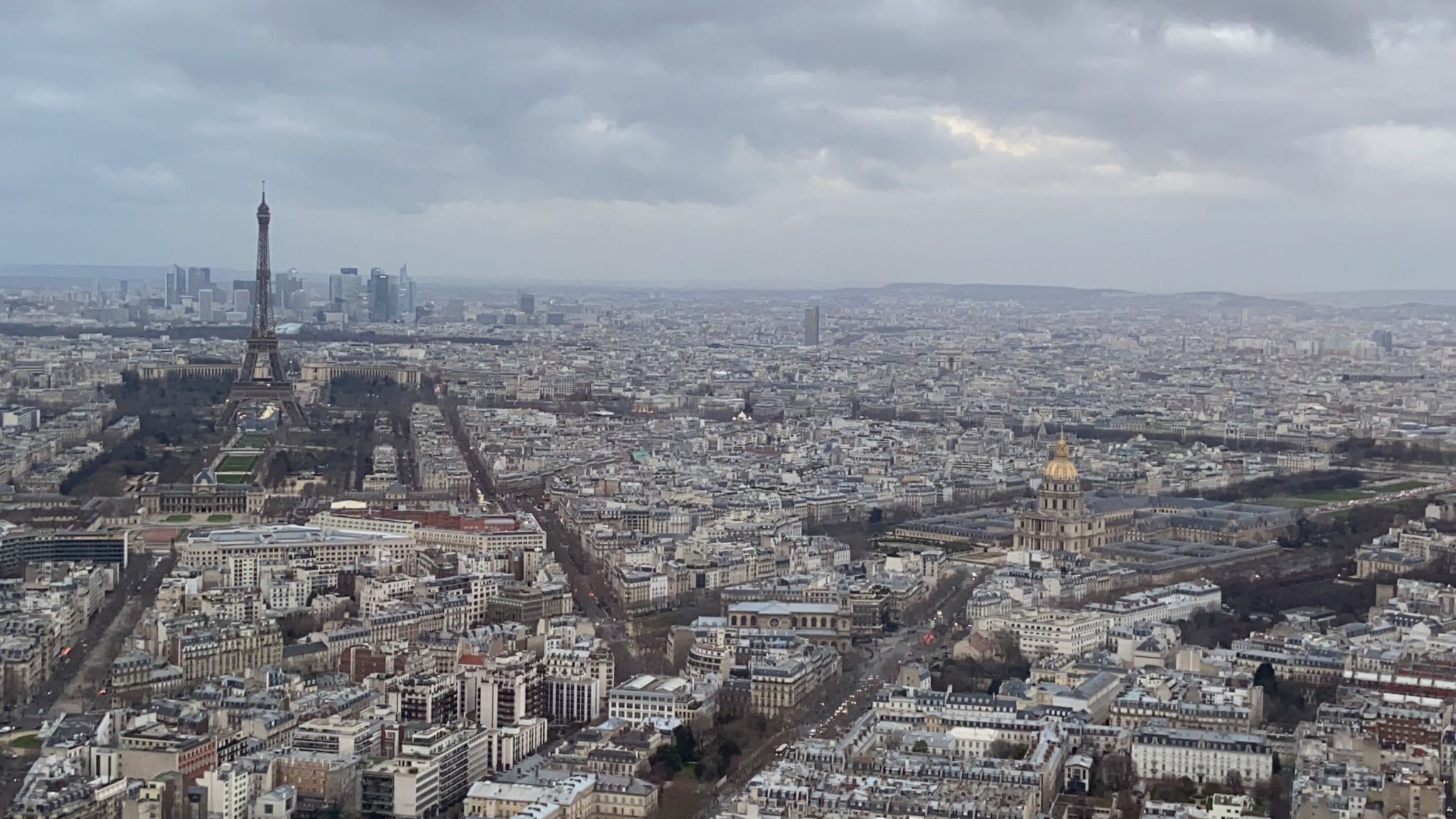 View from tour Montparnasse