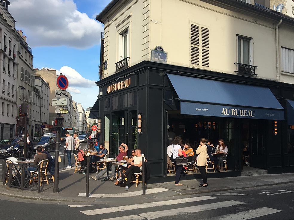 Leuk café in Parijs: Au bureau